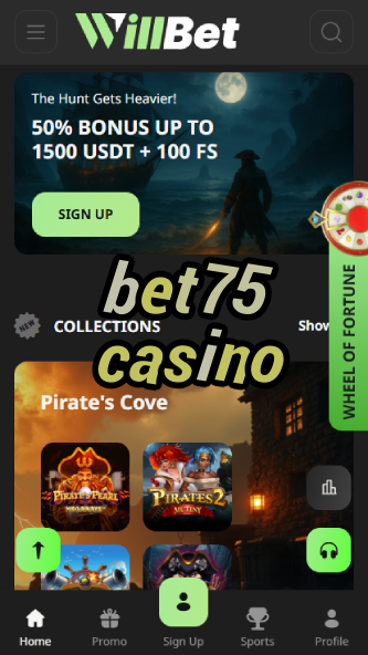 Bet75 Casino - 75 Free Spins Welcome Offer-www.bdqngd.com